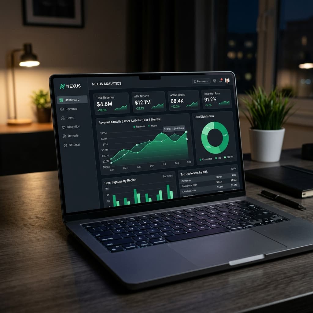 B2B SaaS Analytics & Operations Dashboard